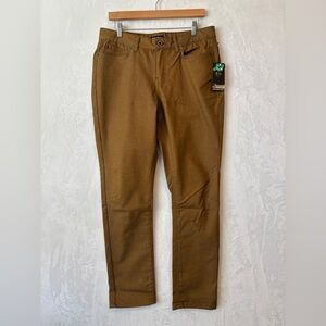 Black Diamond womens brown casual climbing outdoor  Zone denim Pants size 12 NWT
